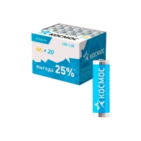 Элемент питания Космос LR6 20 штук в коробке