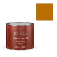 Эмаль ПФ-266 ERICA глянцевая светлый орех 1,8 кг