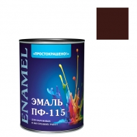 Эмаль "Простокрашено!" шоколадная БАУ 0,8 кг