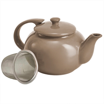 Ф19-121R Заварочный чайник с фильтром : 750мл , (серый) (24)