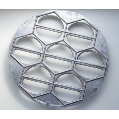 Форма для изготовления вареников из алюминия d24см ФВ-1/02