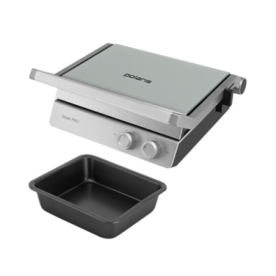 Гриль электрический Polaris PGP 3006 Серебряный Гриль электрический Polaris PGP 3006 Серебряный