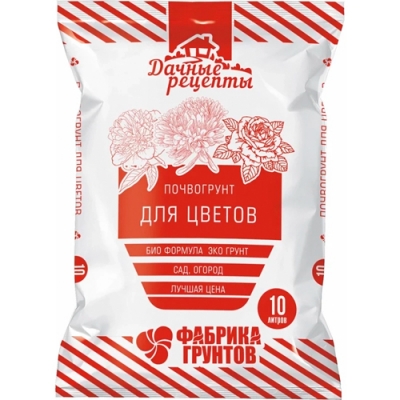 Грунт торфяной 10л Дачные рецепты для цветов [3563]