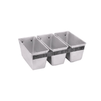 Хлебная форма Л-10 3-х секционная "Kukmara"