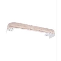Карниз LEGRAND Шервуд 5см 2рядный бежевый 2,4м