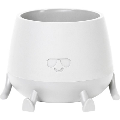 Кашпо Мистер Крутой ВМС 0,6л Цв. Белый (Арт. КШ-1850)