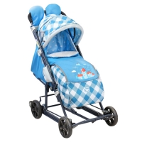 Коляска комб."Ника детям 8-2" НД8-2/3 капри в клетку Коляска комб."Ника детям 8-2" НД8-2/3 капри в клетку