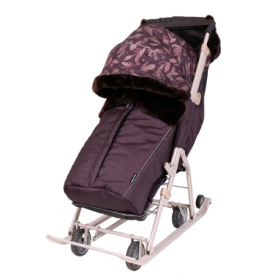 Коляска комбинированная Nika Ника детям 7-5Н НД7-5Н/Ш шоколадный