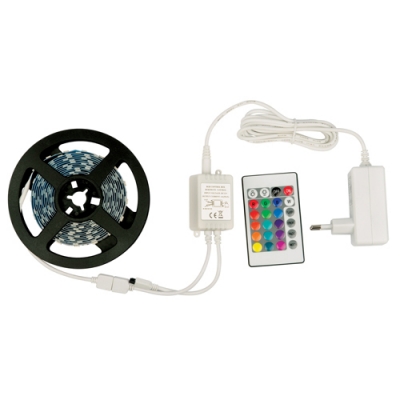 Комплект светодиодной ленты ULS-Q211 5050-30LED/m-IP20-3M-RGB RRP24C24 3м. IP20. RGB (10775)