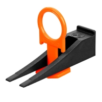 Комплект зажим + клин для системы выравнивания плитки СВП Кольцо, 50/50 шт. в ведре// Сибртех арт.88