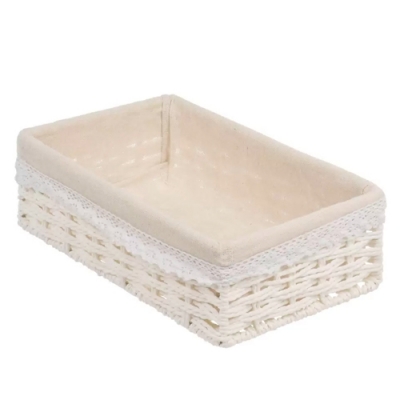 Корзина 30х18х9 см, прямоугольная, плетеная, Y4-9672 (503149)