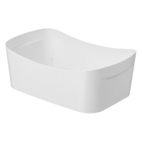 Корзинка универсальная "Poplar" 4,5л, 290х190х105мм (светло-серый) 3129
