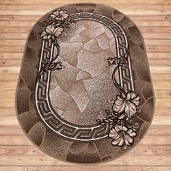 Ковер "Лайла де Люкс" 2,4х4,0 овал 15805_10822