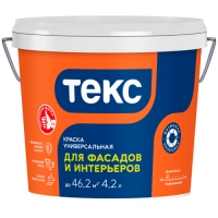 Краска для фасадов и интерьеров VVA Текс 6,5 кг