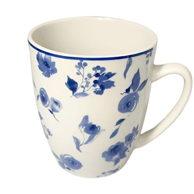 Кружка 340мл, Blue calico WQ2401-12M Кружка 340мл, Blue calico WQ2401-12M
