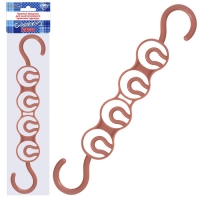 Крючок-вешалка для многослойного хранения одежды. Размер 32х5см. VL26-78