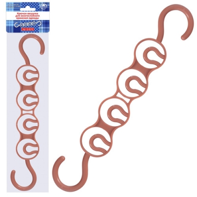 Крючок-вешалка для многослойного хранения одежды. Размер 32х5см. VL26-78