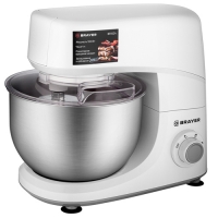 Кухонная машина BRAYER 1504BR 1000Вт, AC мотор, 3 скорости, чаша из нержав, 4л, 3 насадки Кухонная машина BRAYER 1504BR 1000Вт, AC мотор, 3 скорости, чаша из нержав, 4л, 3 насадки