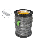 Леска для триммера Rezer Ultra-pro DUAL-CUT 3.0мм236м квадр. Rezer