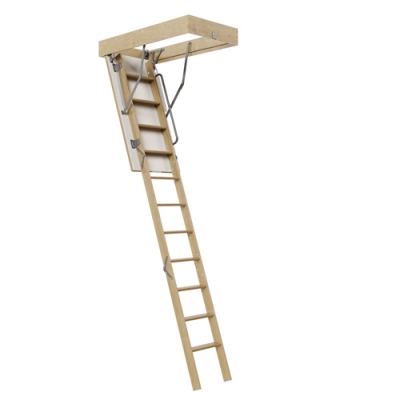 Лестница чердачная деревянная ATICCO WAT SS 30 120 х 60 высота 2,8 м нагрузка до 160 кг