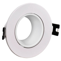 LIGHTING Светильник 4104 встраиваемый под лампу MR16 круг пластиковый белый IEK LIGHTING Светильник 4104 встраиваемый под лампу MR16 круг пластиковый белый IEK
