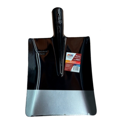 Лопата совковая углубленная прямоугольная рельсовая сталь S-31 серия ПРОФИ