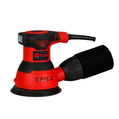 Машина шлифовальная эксцентриковая Edon OS-125/420 (125мм, 420Вт, рег-ка 8000-12000об/мин)(19363)