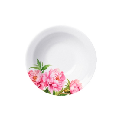 Миска 500 мл Пионы (фарфор) , р.1890
