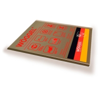 Монолитный поликарбонат Woggel 2мм (Бронза) (2,05 х 3,05 м)