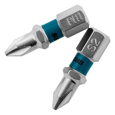 Набор бит PH1х25, сталь S2, 2шт. // Gross арт.11349 Набор бит PH1х25, сталь S2, 2шт. // Gross арт.11349