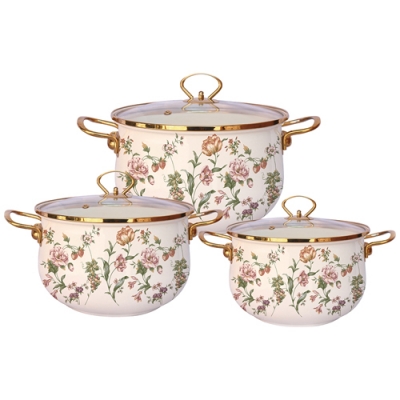 Набор мини-кастрюль, 6 предм. Z-80633 Bouquet