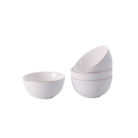 Набор салатников 300 мл JEWEL Кружево 4 предмета (фарфор) (ПС0006-14)