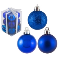 Набор шаров PB4-12SMB-B, 12 шт., 4 см арт.101846