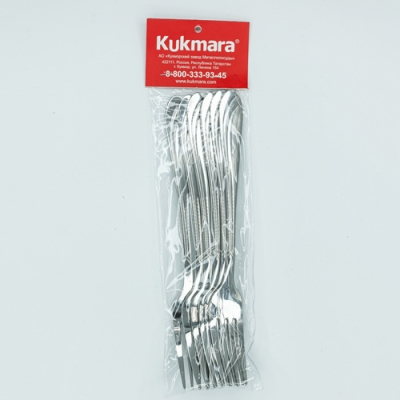 Набор вилок столовых 6 предметов "Элегия" (М02) в упаковке "Kukmara" НСП-0602в