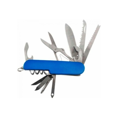 Нож многофункциональный ECOS SR082 синий арт.325130