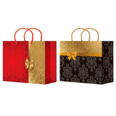 Пакет подарочный 56х41+24см Из ламинированной бумаги (XXLH950-951) (х10/100) Китай 2200003890426 ПБР