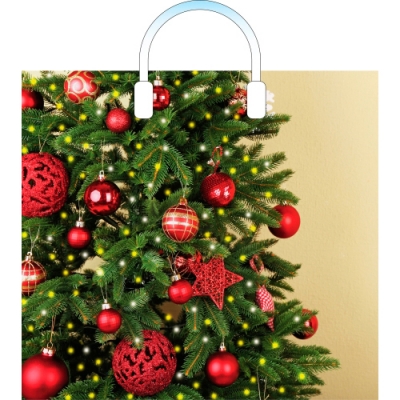 Пакет с пластмассовыми ручками 38х34+3см (90) (Мерцание) НГ Артпласт (х10/150) ПЛР56779