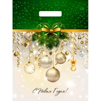 Пакет с вырубной ручкой 31х40+6см (60) (Новогодние украшения) Тико НГ глян Тико (х50/500) ВУР35195 Пакет с вырубной ручкой 31х40+6см (60) (Новогодние украшения) Тико НГ глян Тико (х50/500) ВУР35195