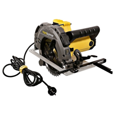 Пила дисковая циркулярная Hanskonner HCS50210 PLATINUM, 2100Вт, ТПД 210х30мм, пропил 75мм, конст эл-