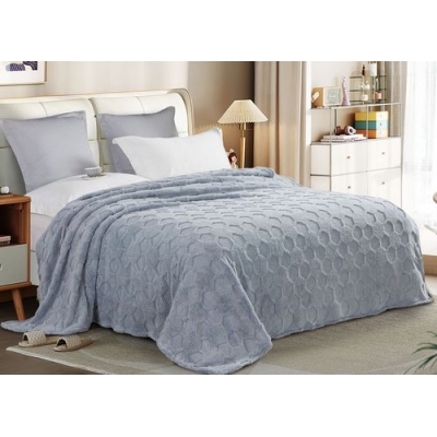 Плед Доброшвейкин Велсофт 160*190 соты 009