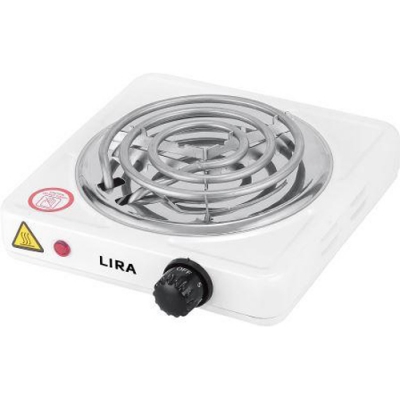 Плитка электрическая 1-комф. LIRA LR 1201 (спираль, мощ. 1500Вт)
