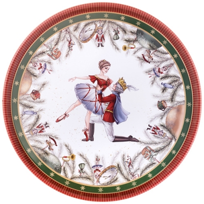 Поднос сервировочный agness коллекция "Балет" 33*2,1 см 898-230 Поднос сервировочный agness коллекция "Балет" 33*2,1 см 898-230