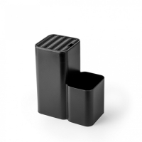 Подставка для ножей и столовых приборов (черный) (уп.8) М9081 г.Октябрьский