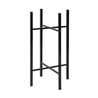 Подставка для цветов (ПЦСТ2/Ч матовый черный)