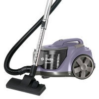 Пылесос Delta DL-0853 суперциклон серо-фиолетовый, 2400Вт, НЕРА-фильтр