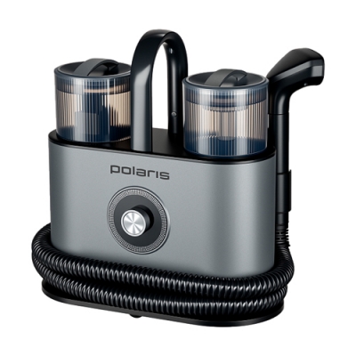 Пылесос моющий для мебели и ковров с подачей пара Polaris PCW 1445 Steam Clean Pro Графитовый