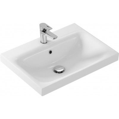 Раковина Moduo Slim 50 белая Cersanit