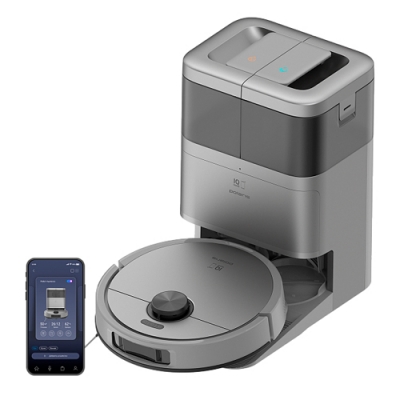 Робот-пылесос со станцией самоочистки PVCRAC 7290 WIFI IQ Home Графитовый POLARIS CN
