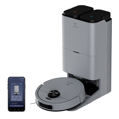 Робот-пылесос со станцией самоочистки PVCRAC 7790 WIFI IQ Home Графитовый POLARIS CN