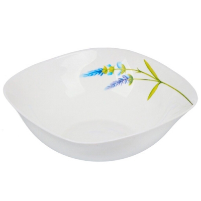 Салатник стеклокерамика, квадратный, 20 см, Манифик, Daniks, FFW-90/ 220302 (448943)